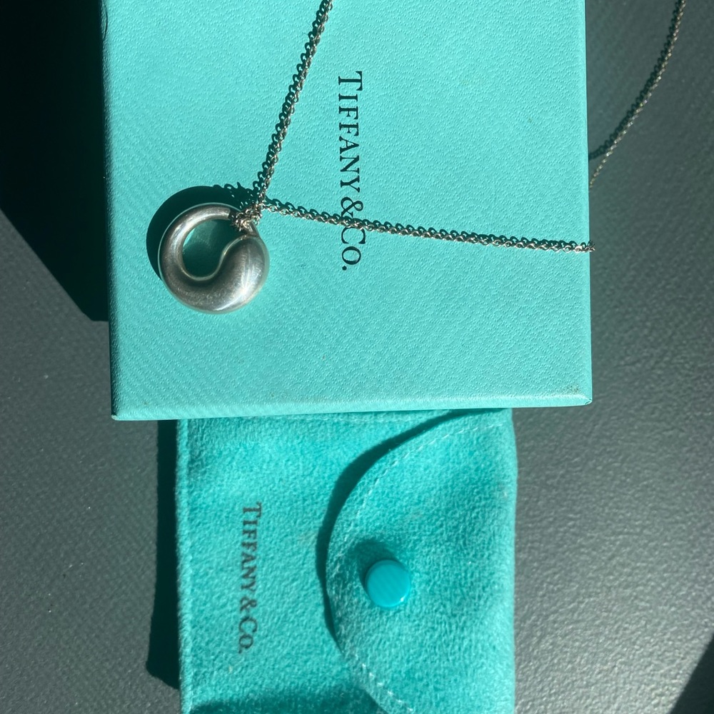 Tiffany & Co. Necklace Elsa Peretti Eternal Circle